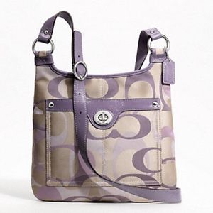 NWT Coach crossbody lavender